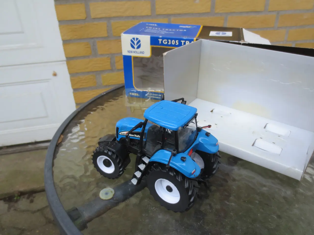 Billede 6 - 2 stk Modeltraktor Landini 9880 - New Holland 