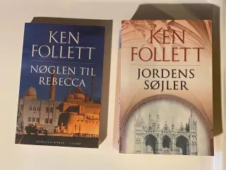Ken Follet, Nøglen til Rebecca Jordens S. kr. 25,-