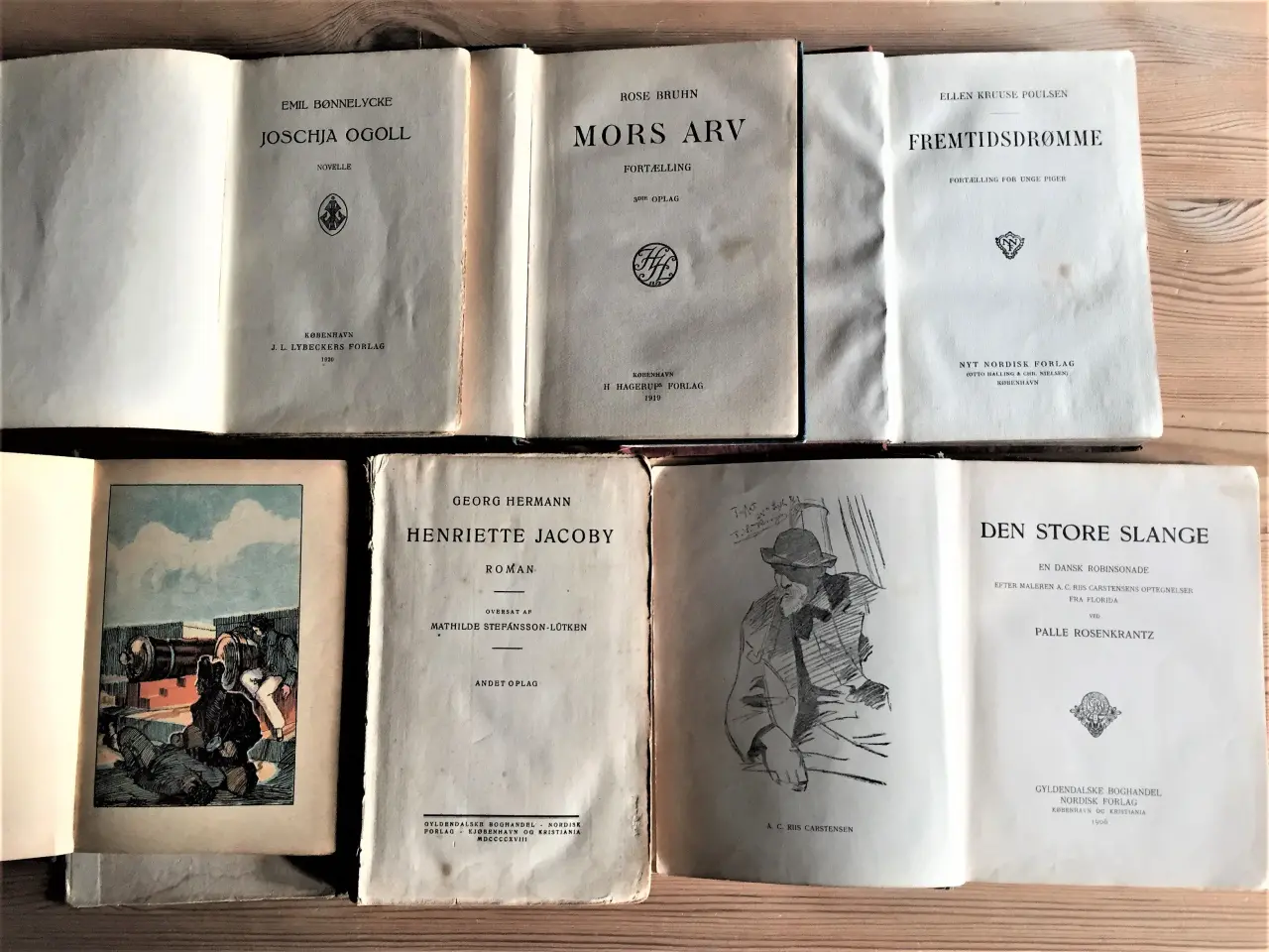 Billede 2 - 9 antikke bøger