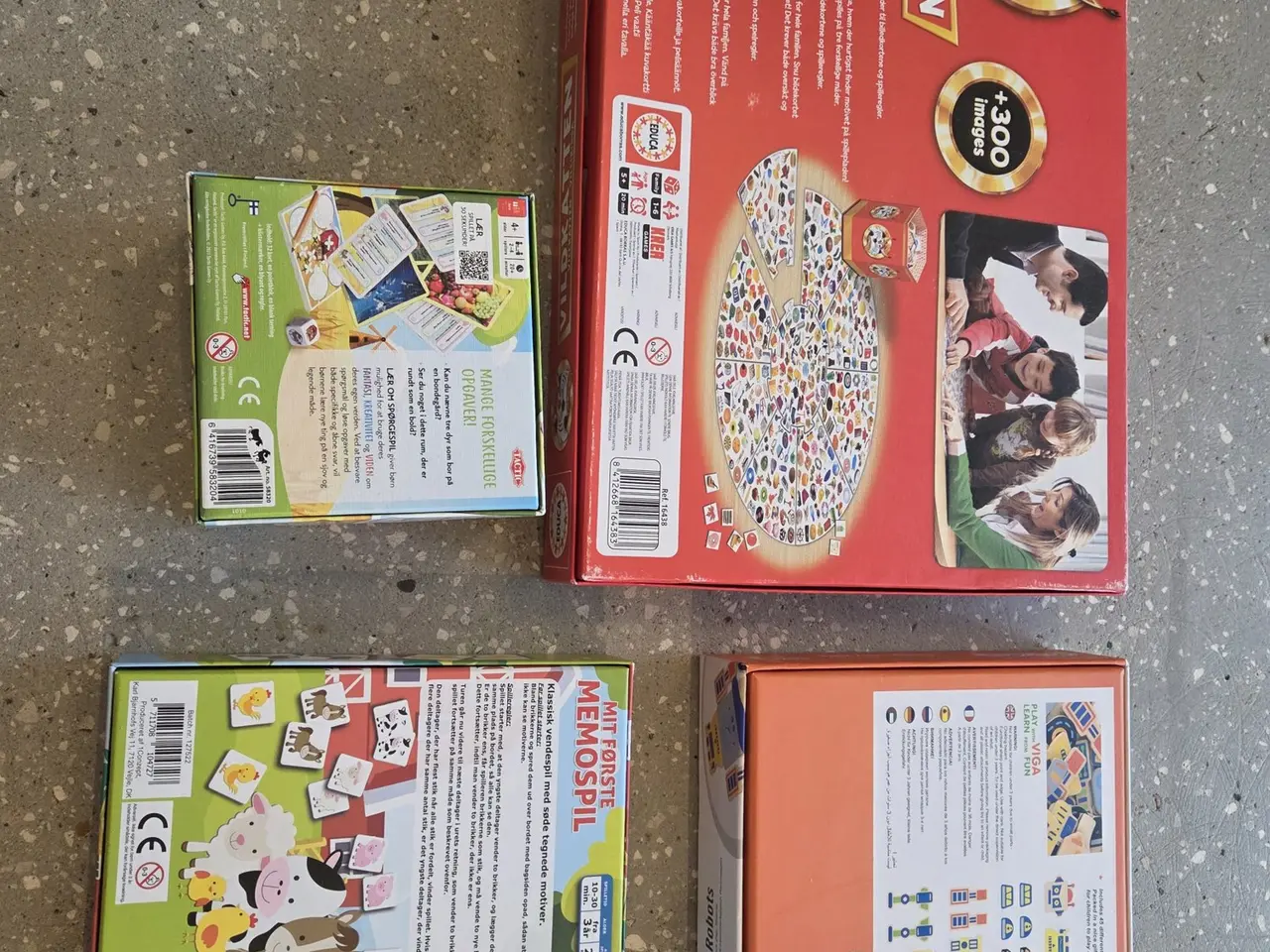 Billede 2 - Spilpakke børn 3-5 år – 4 spil
