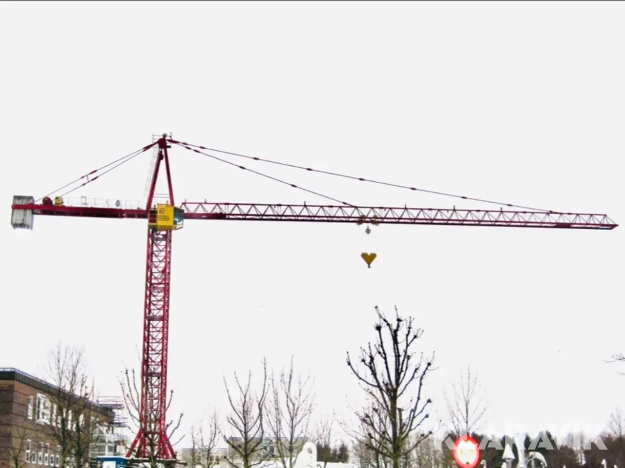 Billede 1 - Tårnkran Krøll Cranes K320 med 6x6 meter bundkryds 1 styk