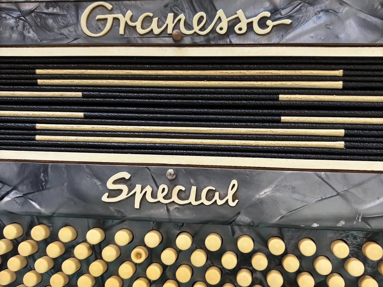 Billede 2 - Vintage - Hagström Granesso Special knapharmonika 