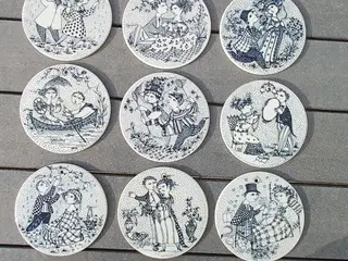 Bjørn Wiinblad platter/smørebrikker