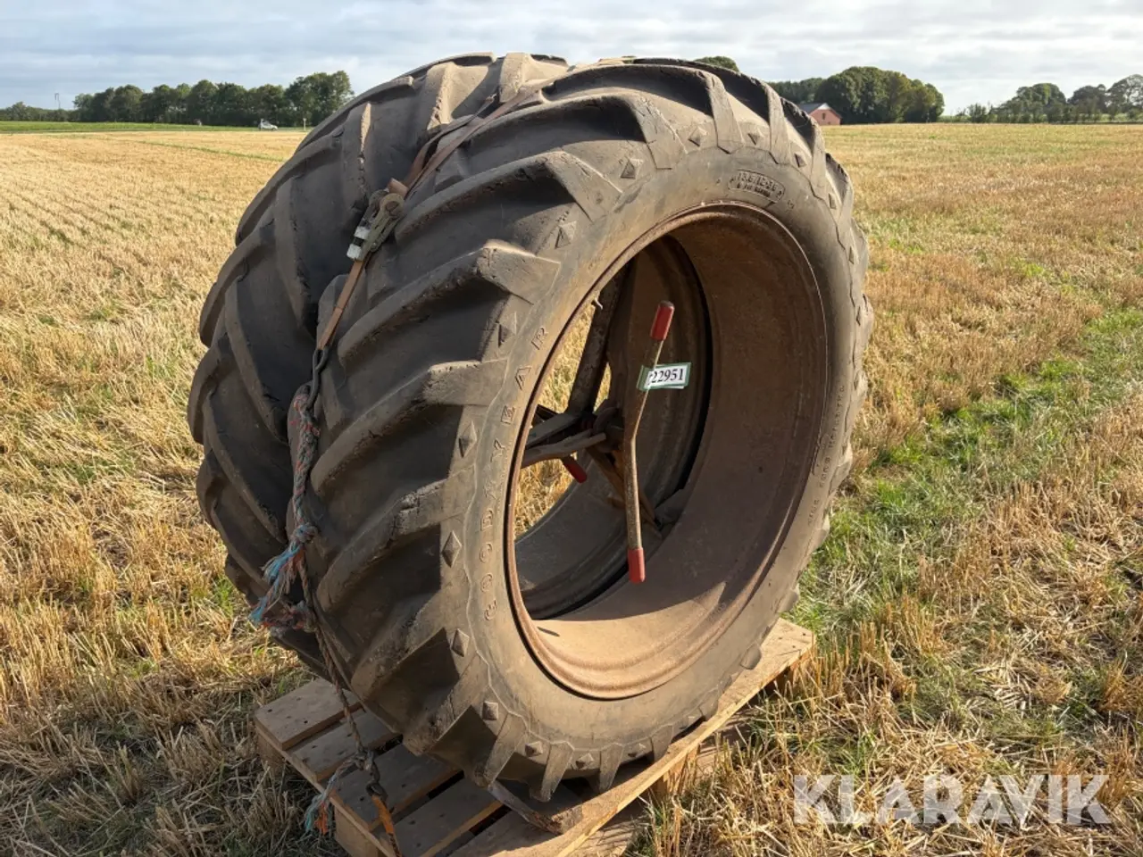 Billede 2 - Tvillingehjul 13.6/12-36 - 2 styk