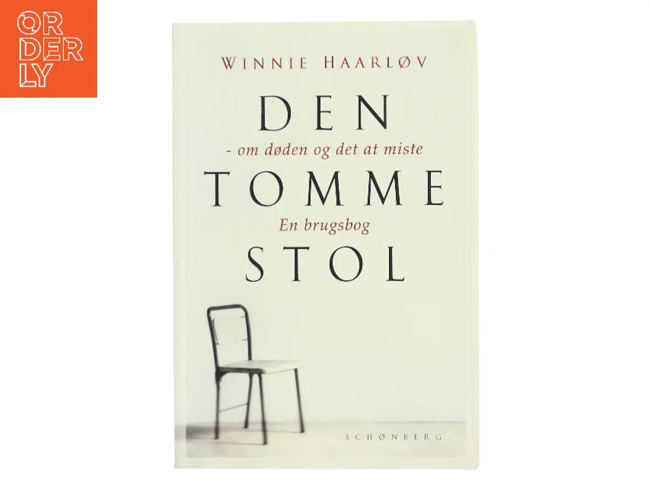 Billede 1 - Den tomme stol : en brugsbog af Winnie Haarløv (Bog)