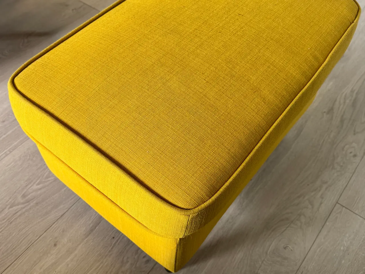 Billede 3 - IKEA lænestol med skammel gul