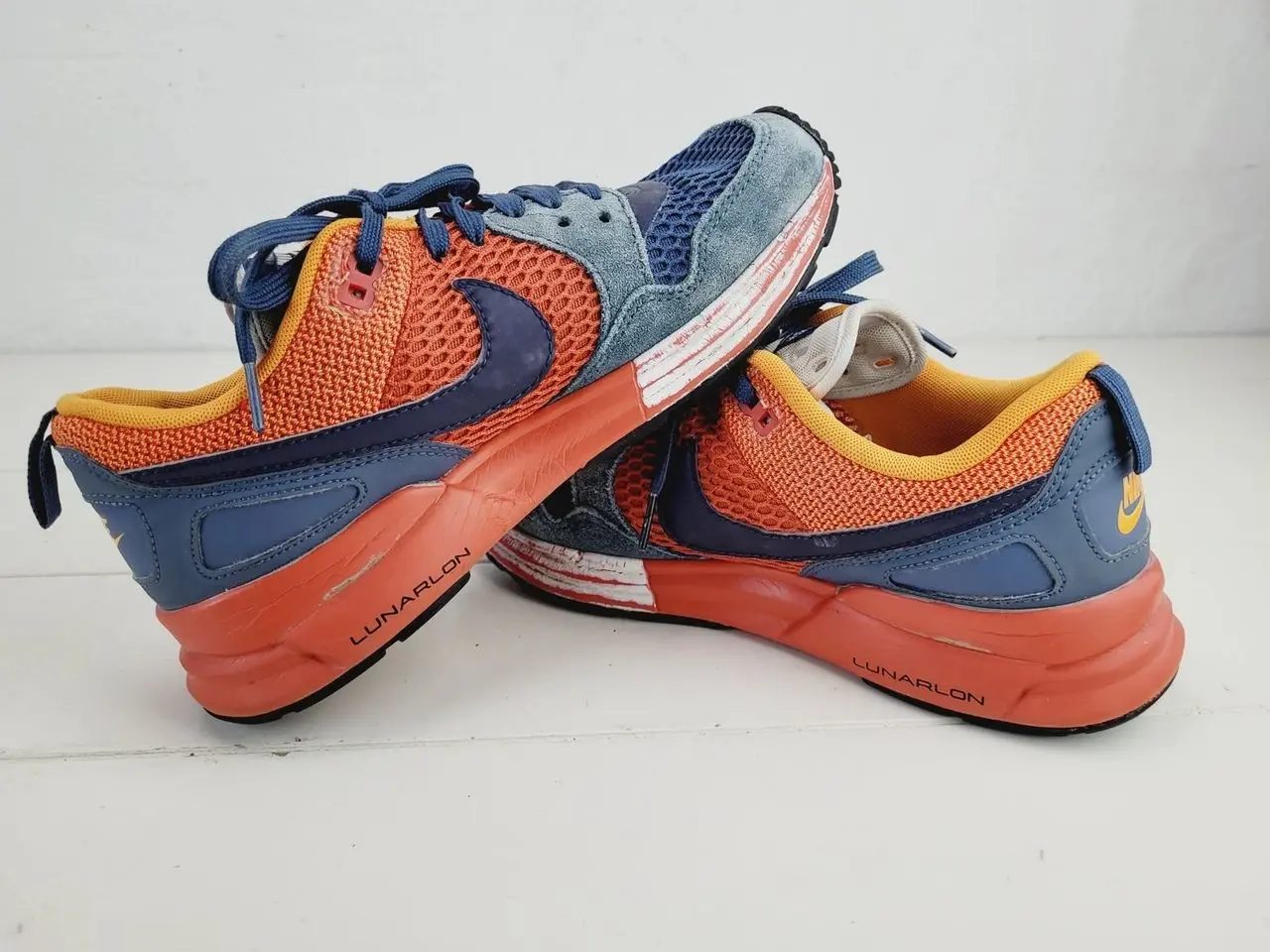 Billede 4 - ⭐️- Nike Lunar Pegasus - 89 'Navy Orange str. 40