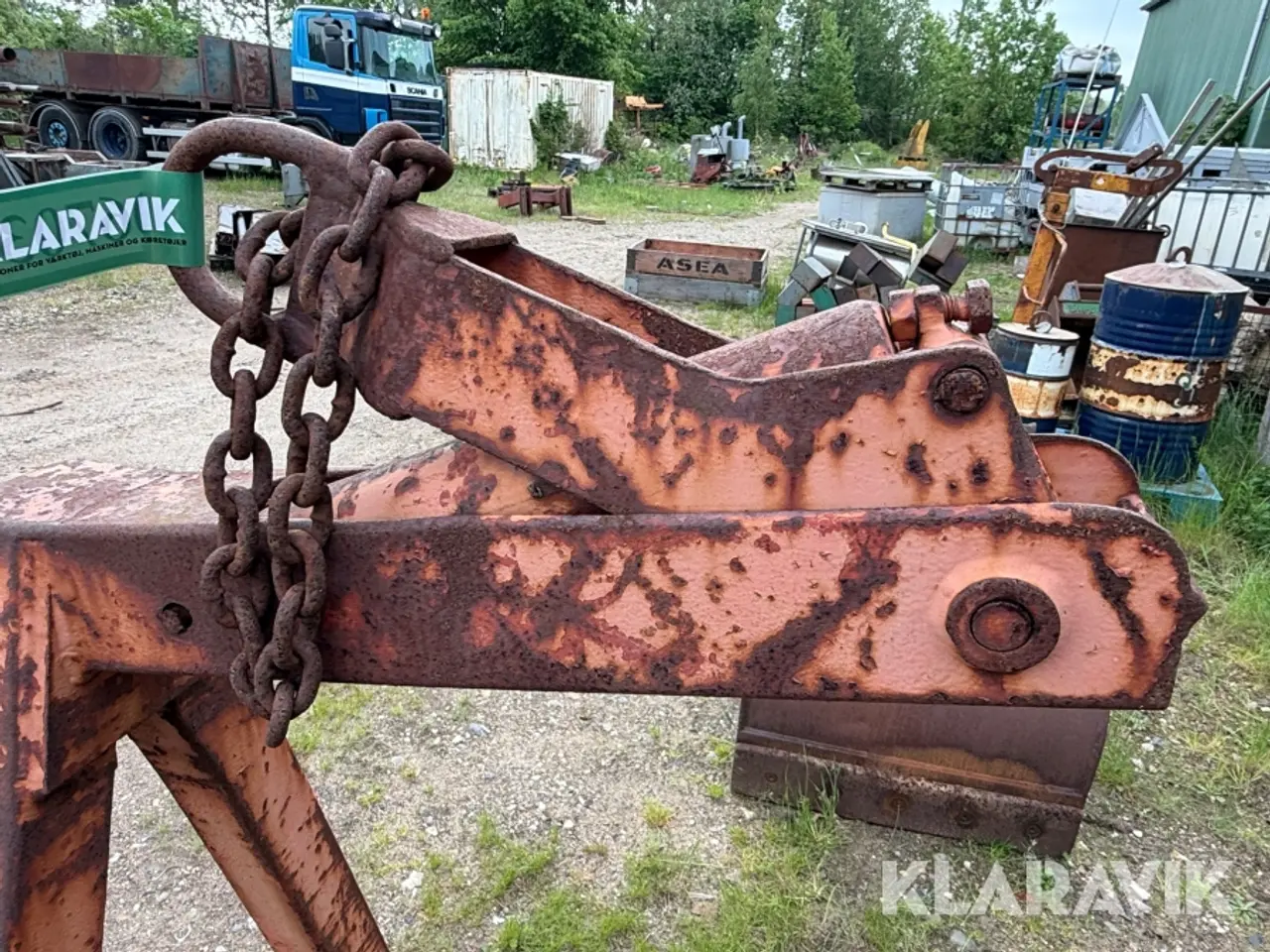 Billede 7 - Pallegafler til kran - 1 styk