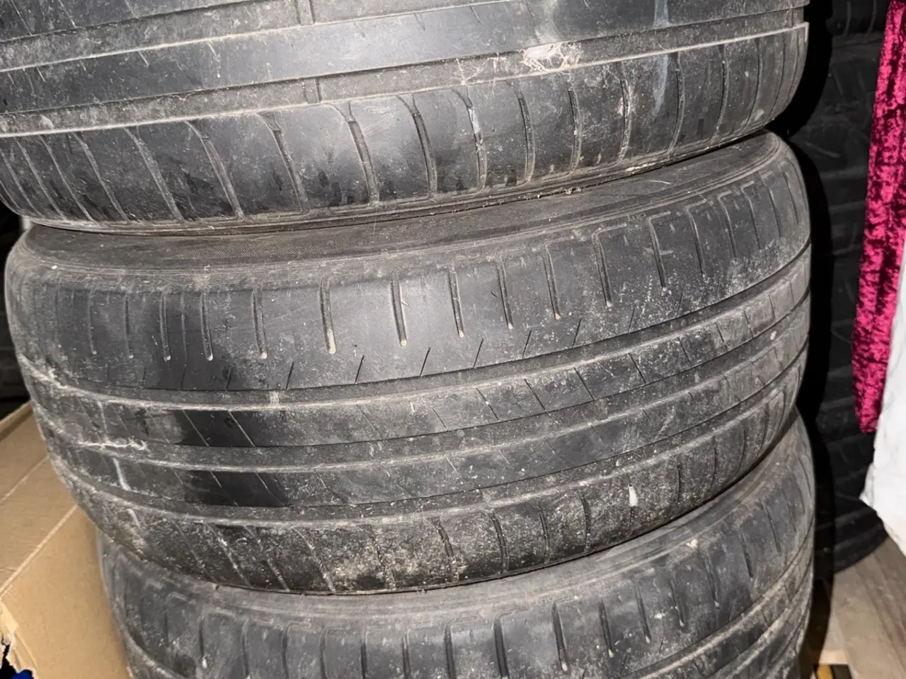 Billede 3 - Originale VW 16” 5-egede alufælge med sommerdæk