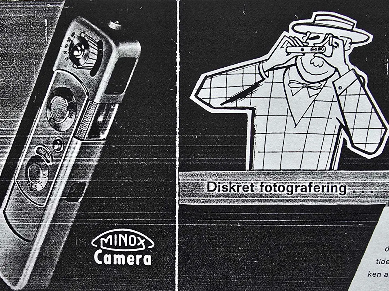 Billede 3 - Komplet Minox B spionsæt - m. original kæde, etui 