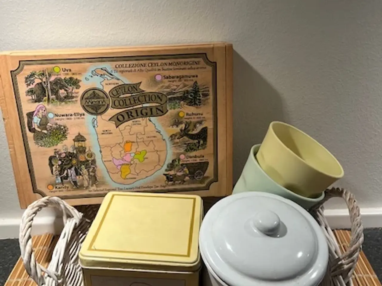 Billede 9 - Nostalgisk Te-gavekurv – Perfekt til out-door