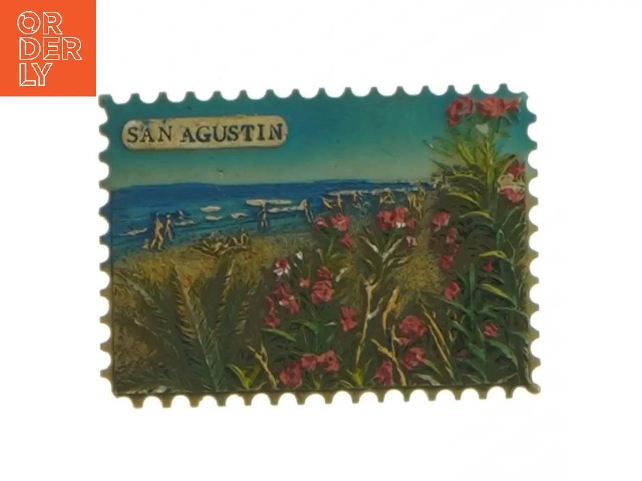 Billede 1 - San Agustin køleskabsmagnet (str. 6,5x4,5 cm)