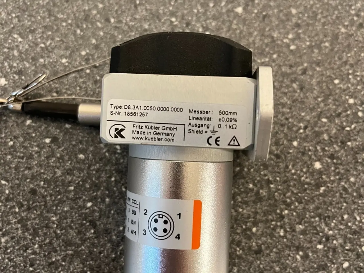 Billede 5 - Kübler D8.3A1.0050.A333.0000 Draw Wire Encoder -