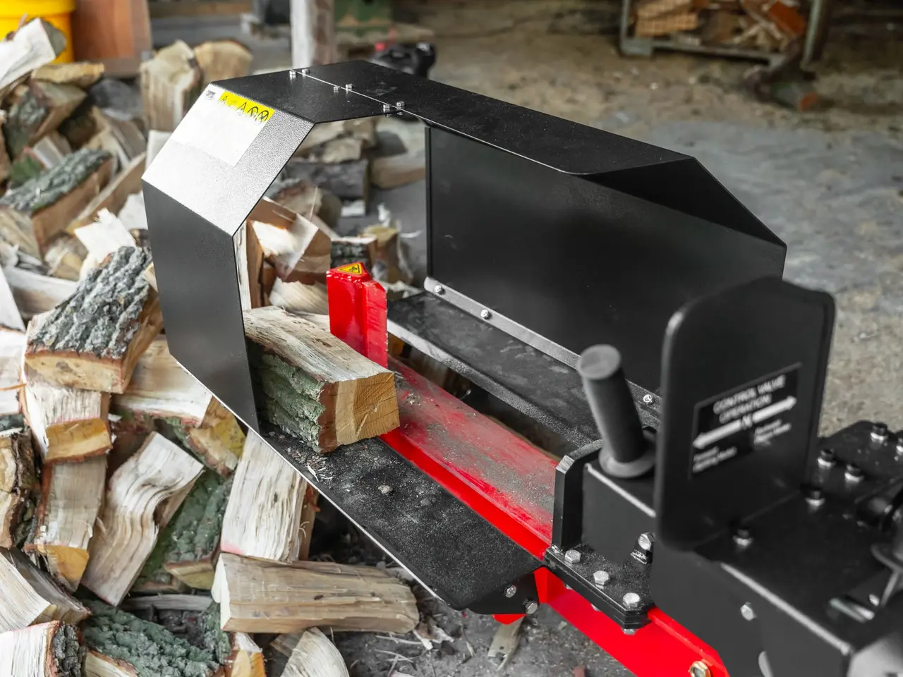 Billede 19 - WoodMaster CWM12B – 12 ton benzin brændekløver (vandret)