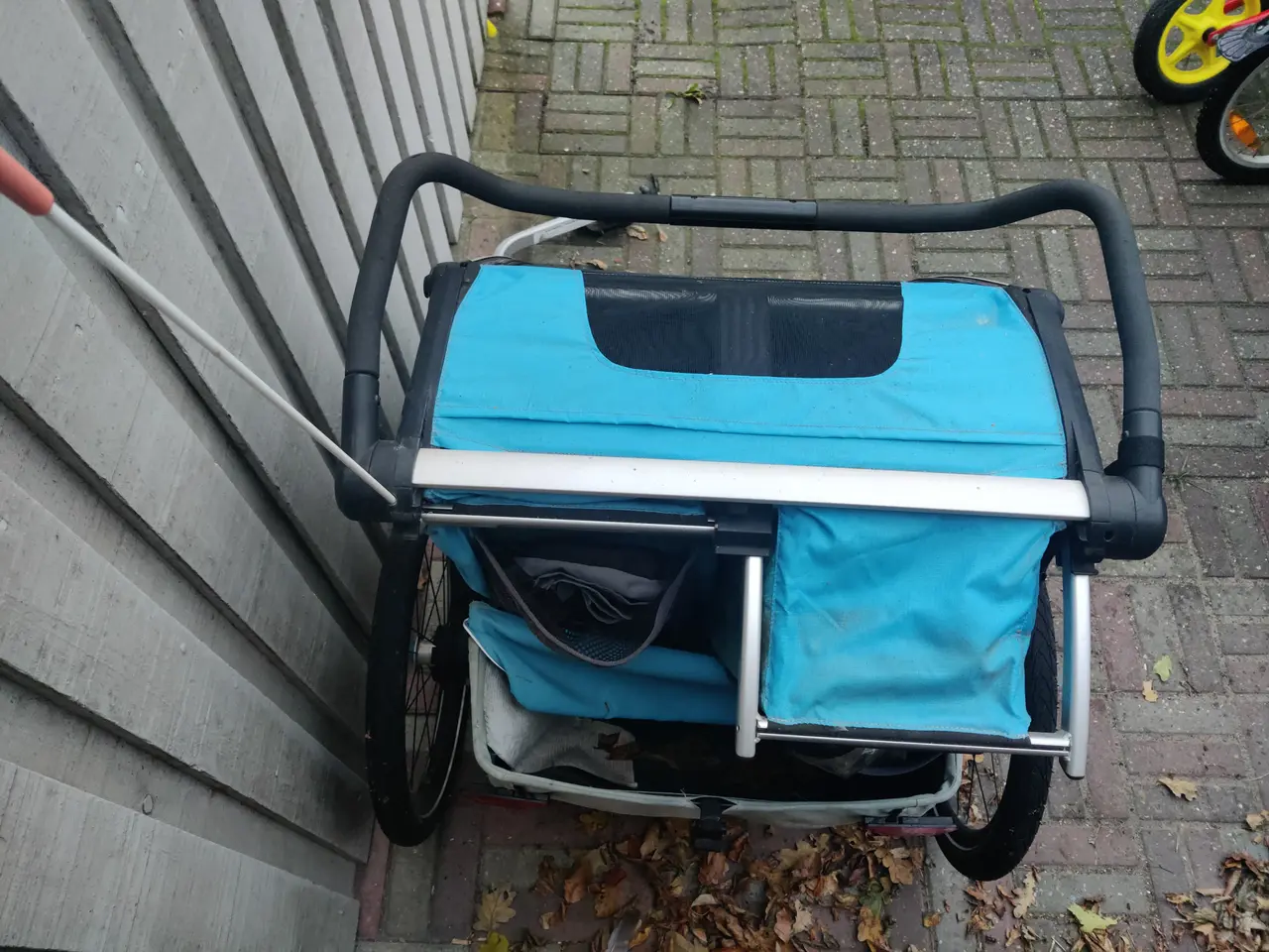 Billede 6 - Thule cykeltrailer til 2 børn klar til nye eventyr
