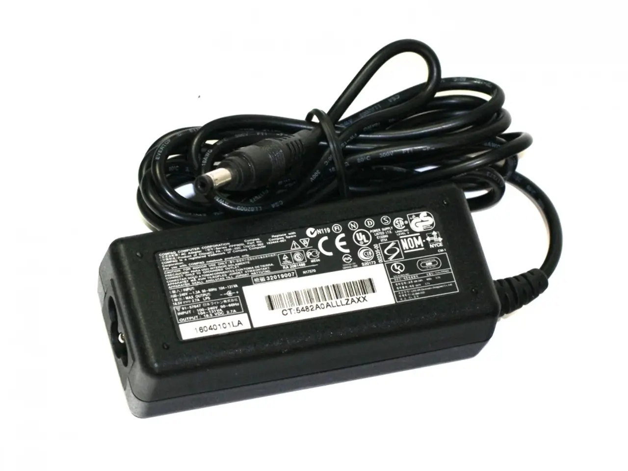 Billede 1 - HP Compaq 50W 18.5V 2.7A strømforsyning med 4.8mm x 1.8mm Original OEM