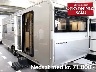 2022 - Adria Astella 644 DP TILBUD nu nedsat med kr. 71.000,- | Oplev ferie på førsteklasse i Astella, Luksuscamping på en helt ny måde.