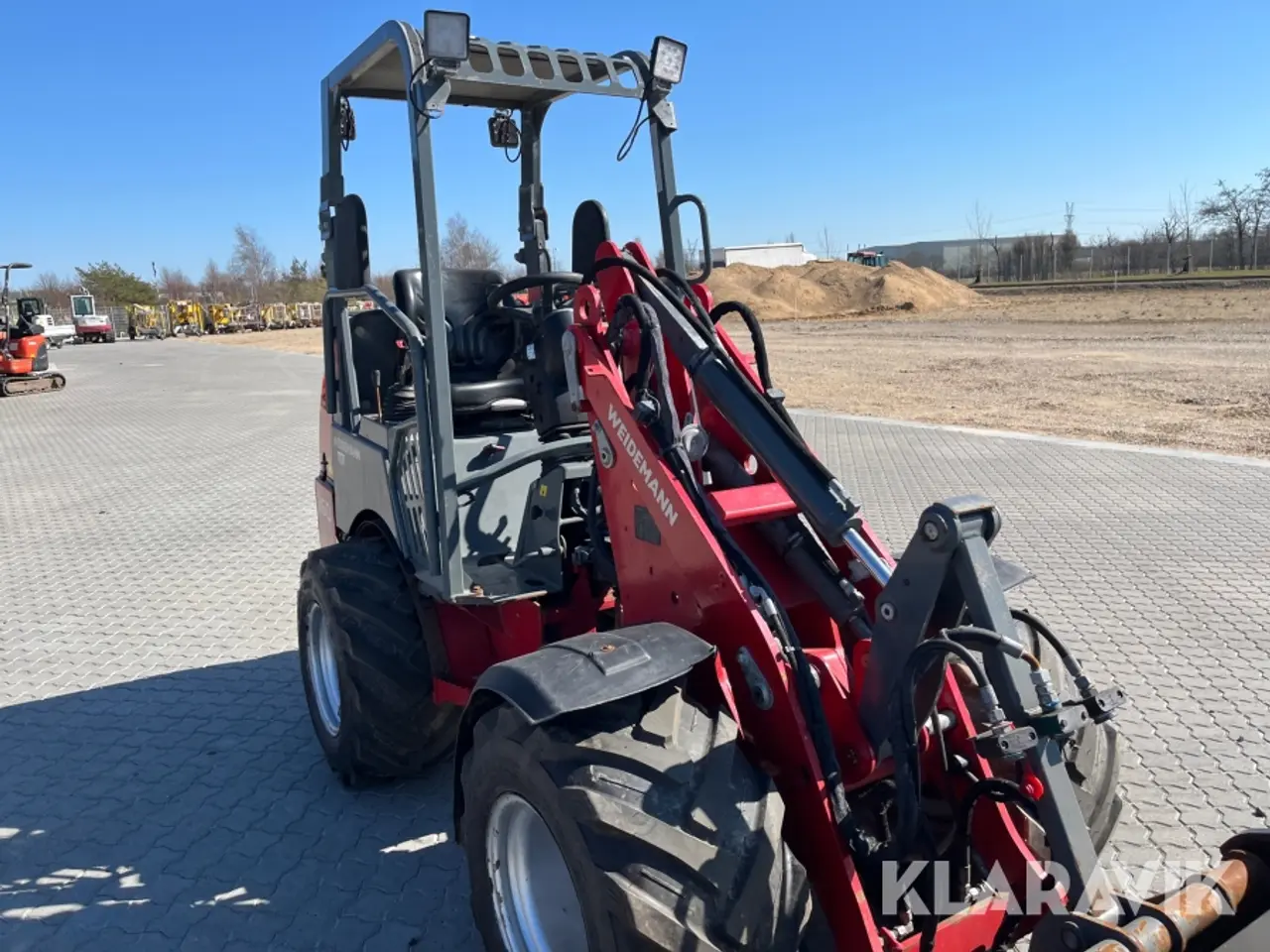 Billede 10 - Minilæsser Weidemann 1160 plus med skovl
