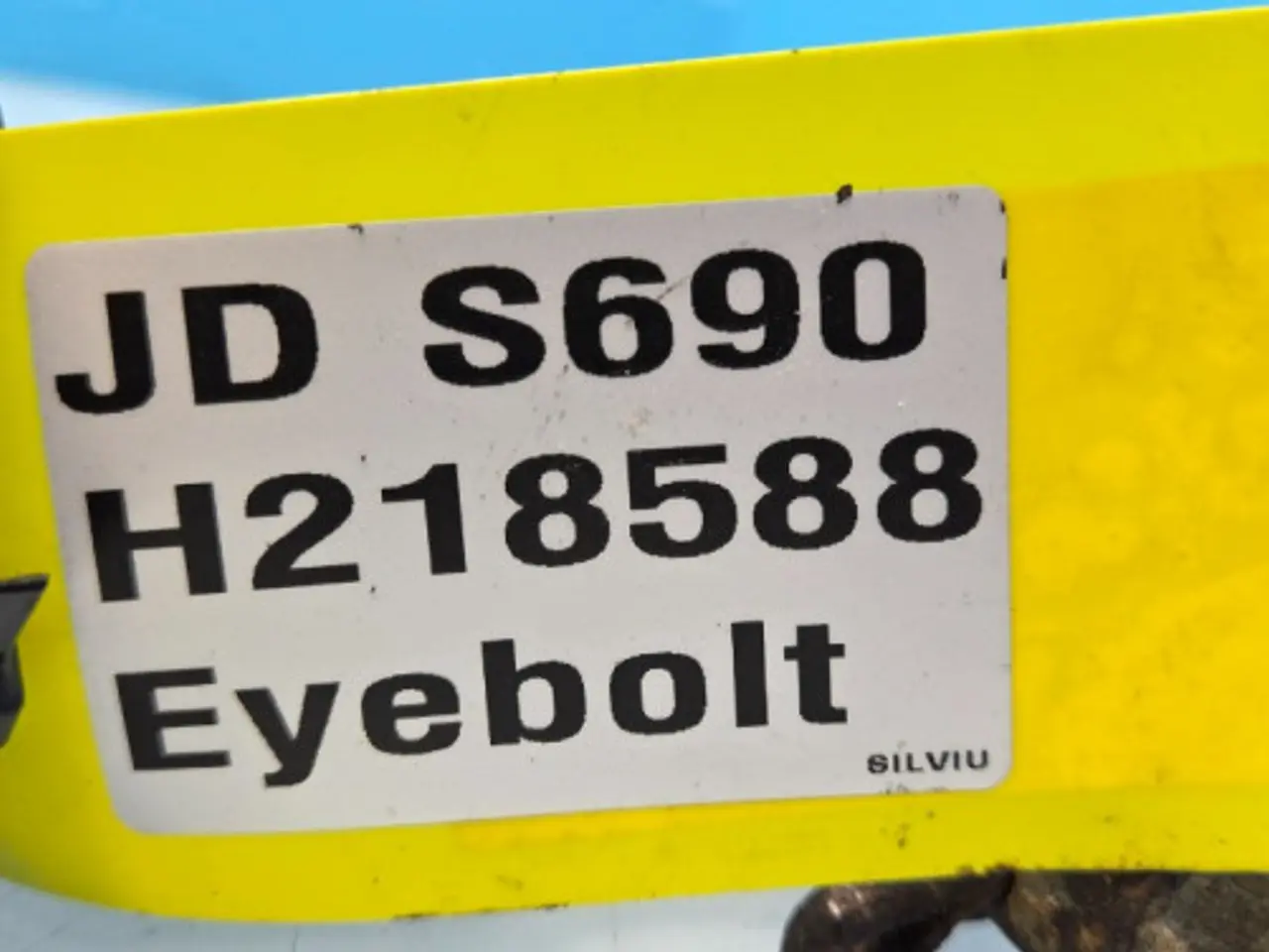 Billede 10 - John Deere S690 Eyebolt H218588