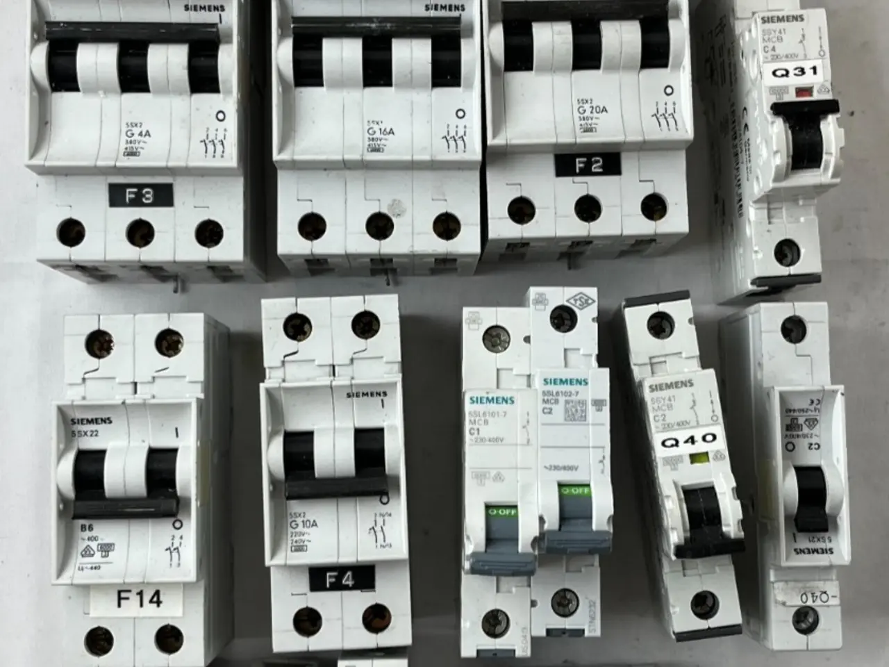 Billede 1 - Siemens 5SX2 5SL61 MCB Breaker parti C2 C4 C6 C10