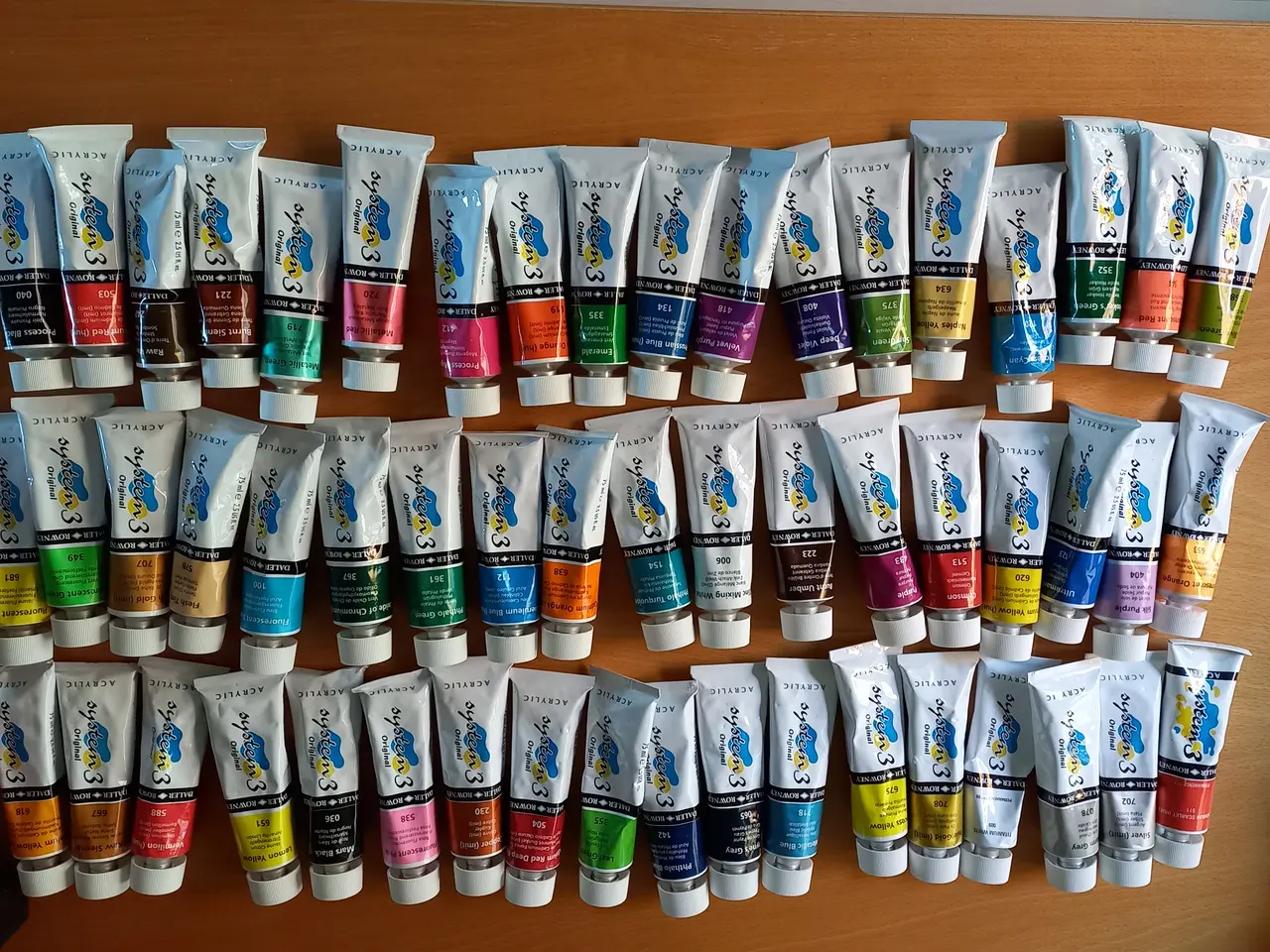Billede 1 - Daler Rowney acrylic maling