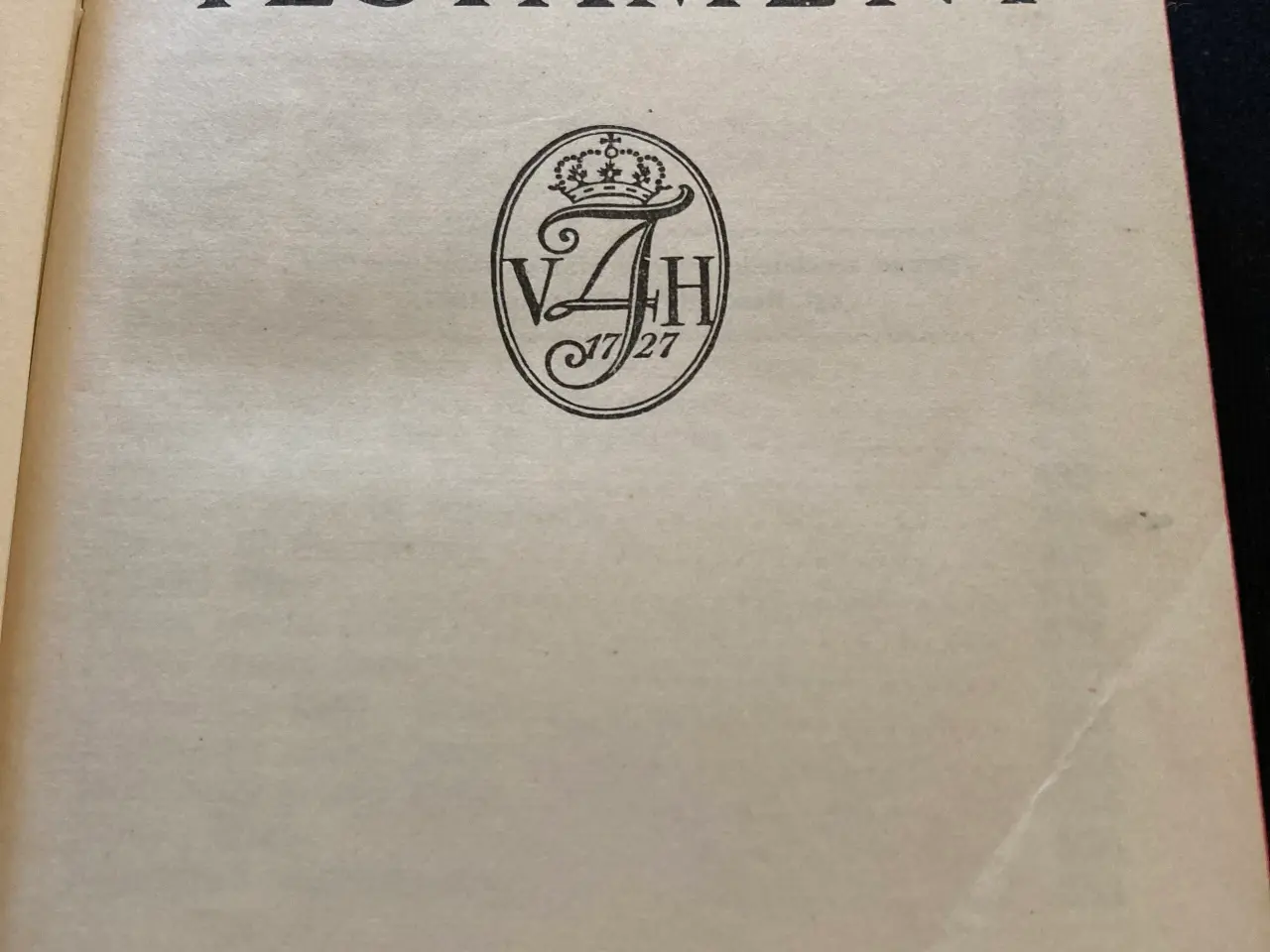 Billede 2 - Det nye testamente og den trofaste forjætter 1907