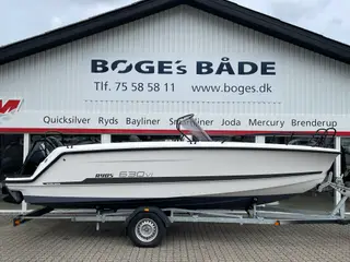 630VI Mid-C - F115 Mercury-EFI 2,1L og 201500B Brenderup Premium bådtrailer