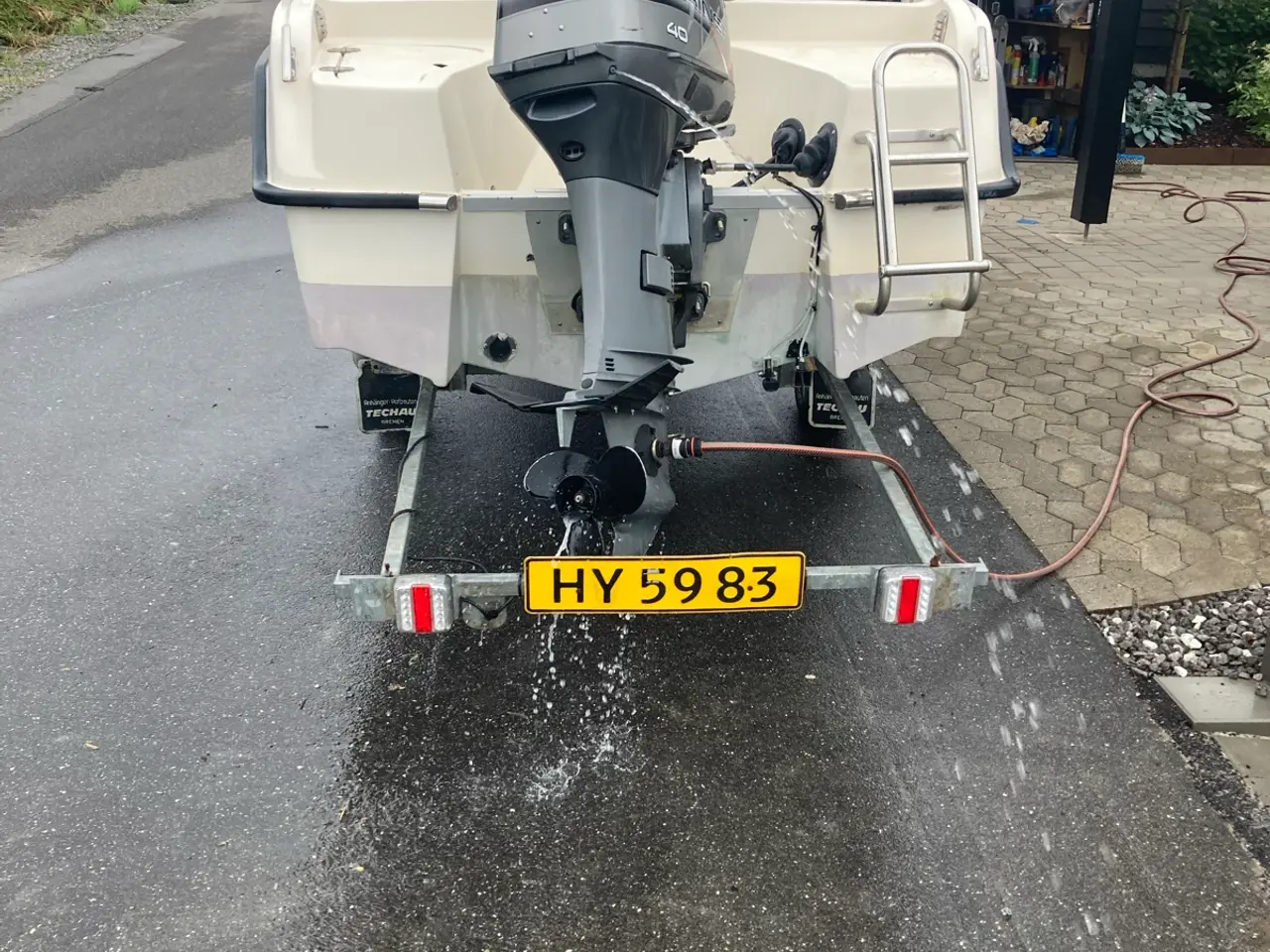 Billede 8 - Ørnvik 441 CLX styrepult båd med 40 HK Mariner