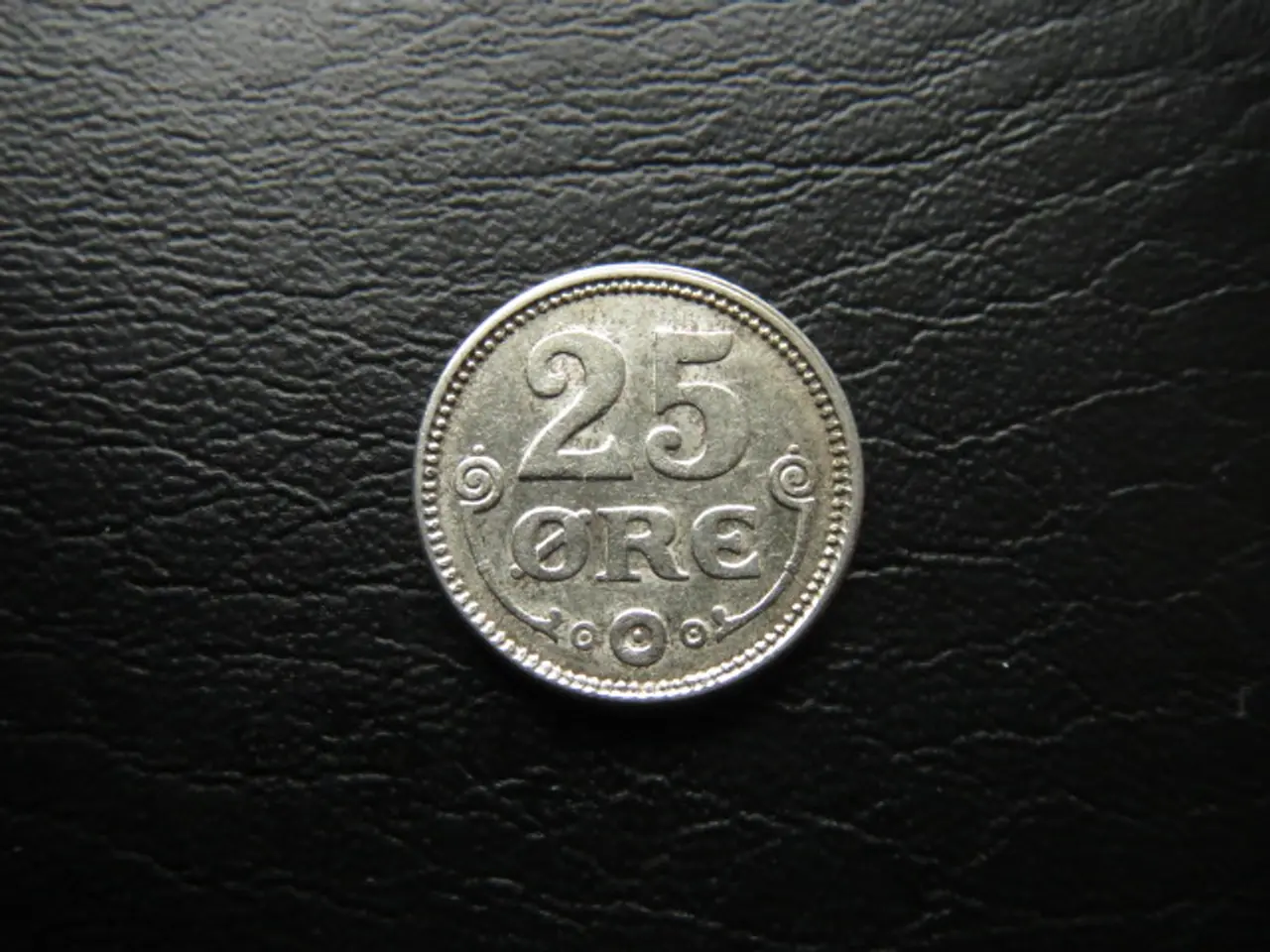 Billede 2 - 25 øre 1917 sølv pæn