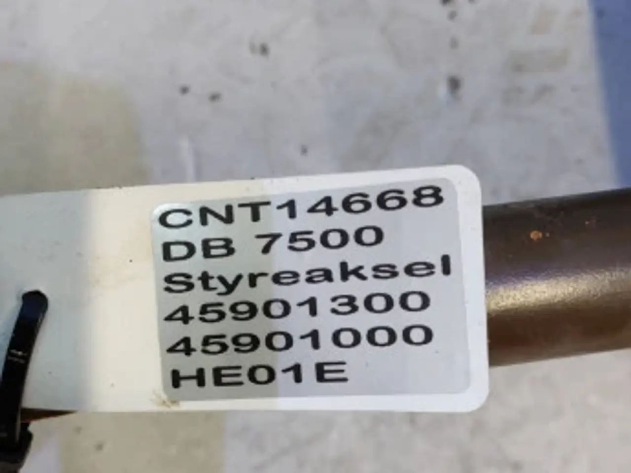 Billede 11 - Dronningborg D7500 Styreaksel 45901000