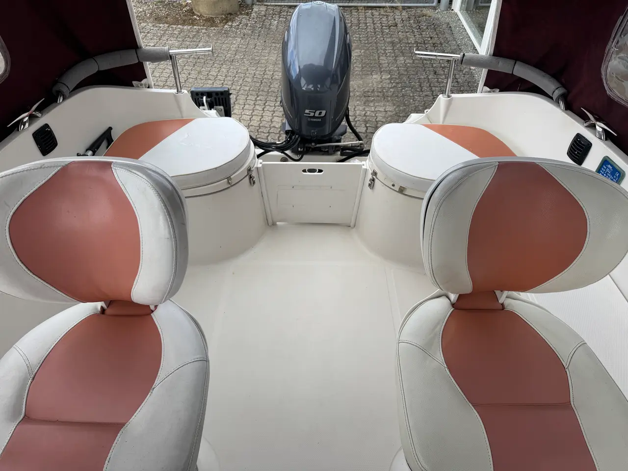 Billede 11 - 470 Cruiser med 50 hk Yamaha-EFI F50 4 takt og 161000B Brenderup bådtrailer