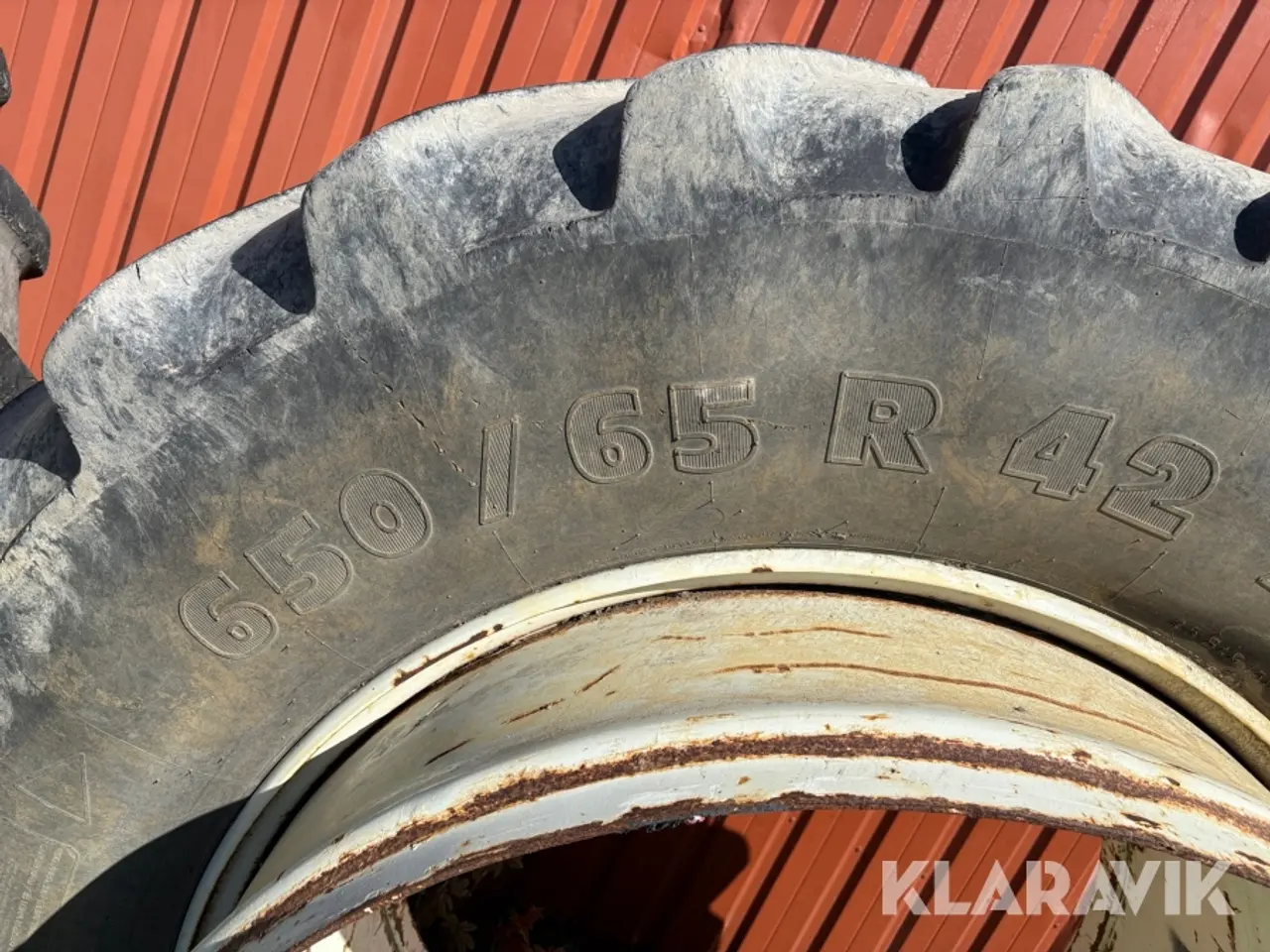 Billede 5 - Traktordæk Michelin XM108 2 styk