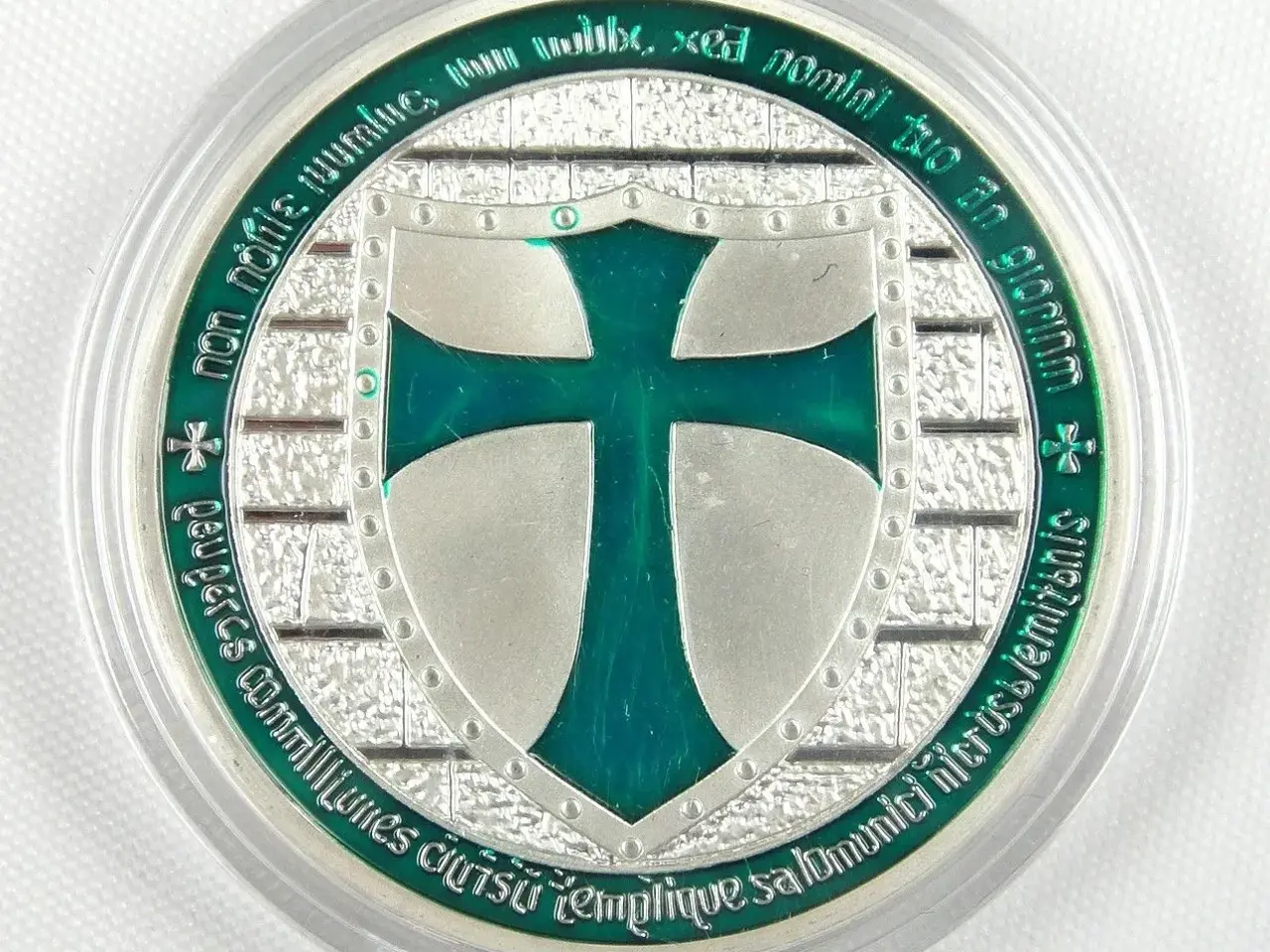 Billede 1 - frimurer tempelridder medalje