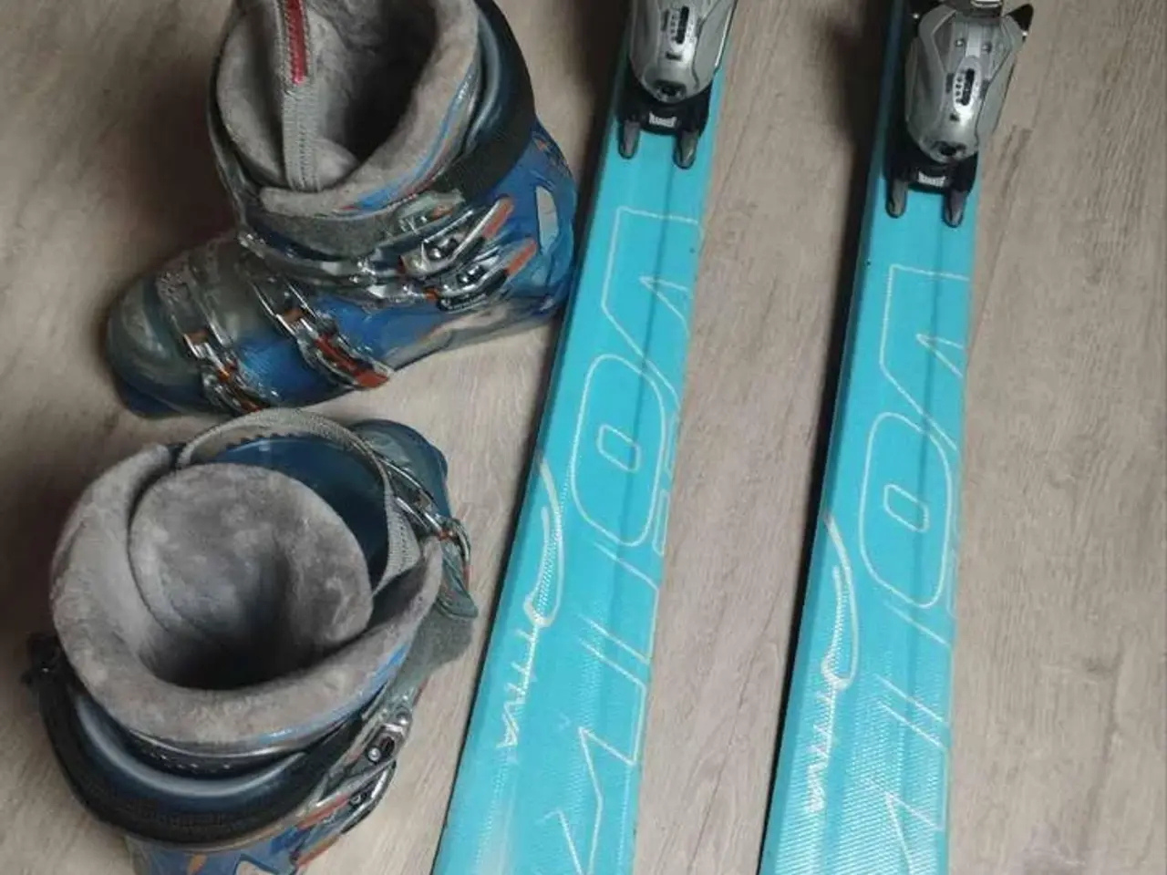 Billede 5 - Ski med støvler 39/40