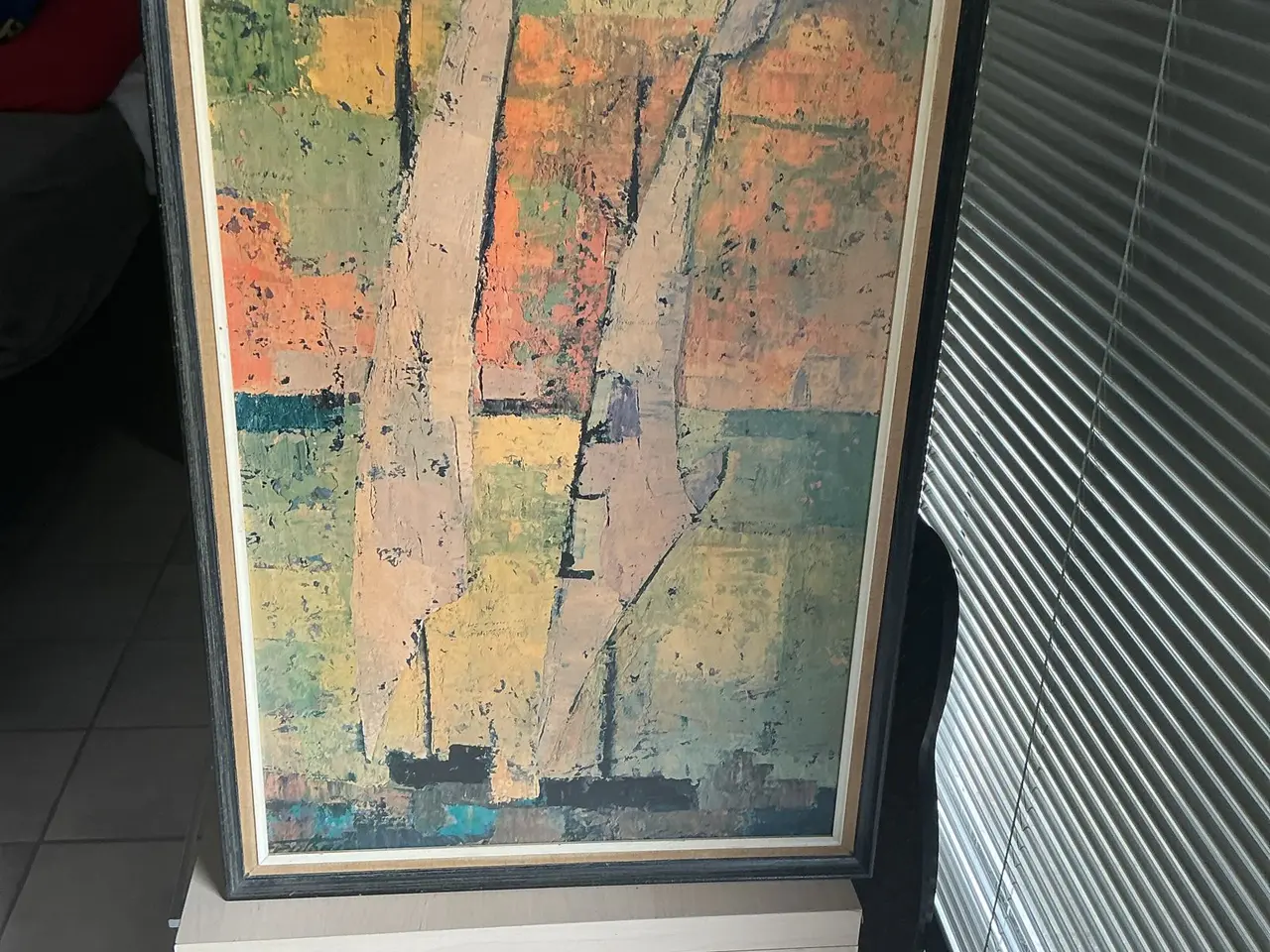 Billede 2 - Flot modernistisk  (72x48) – Erik Skytte ???