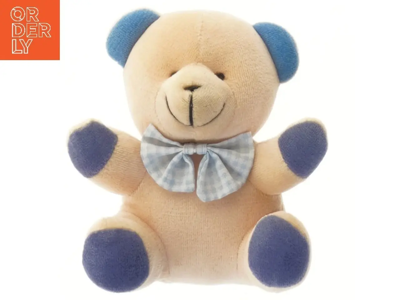 Billede 1 - Teddybjørn med sløjfe fra Ronald Accessories (str. 15x14 cm)