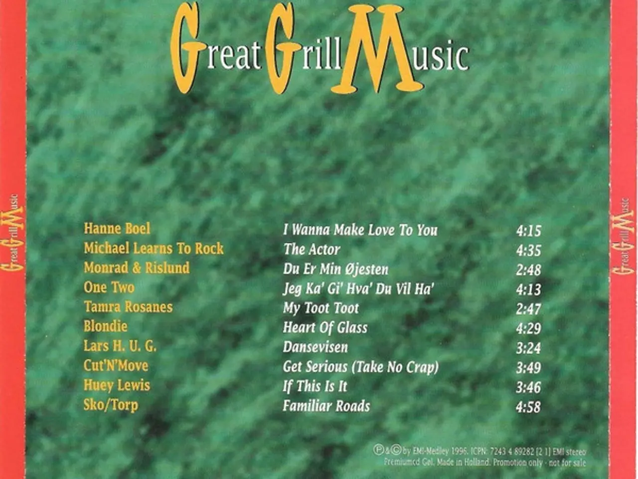Billede 2 - Diverse kunstnere – Great Grill Music – CD