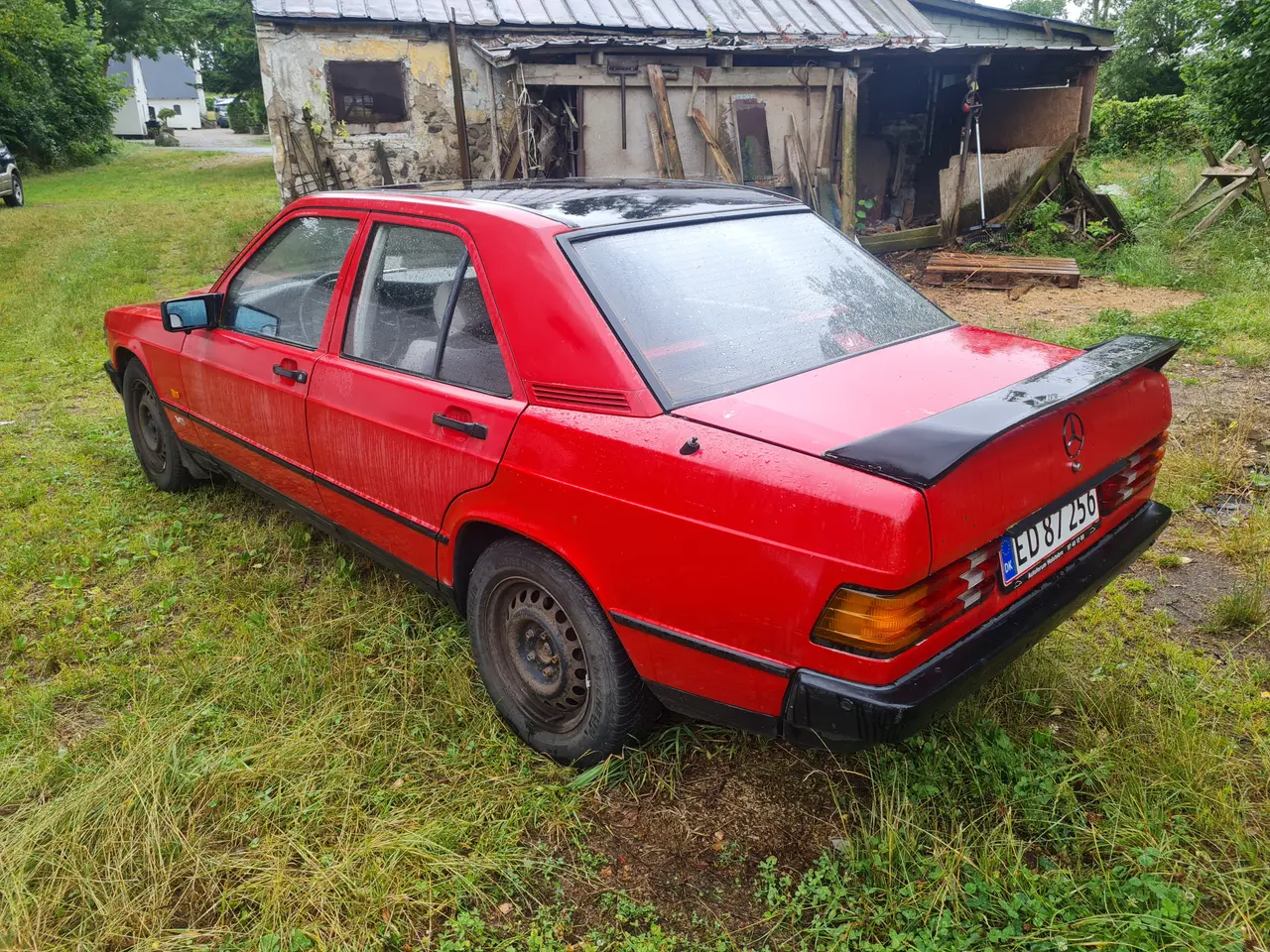 Billede 1 - Mercedes 190 årgang 1987
