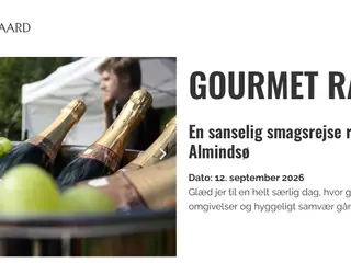 1 billet til Gourmet Rally 12/9 2026 Silkeborg