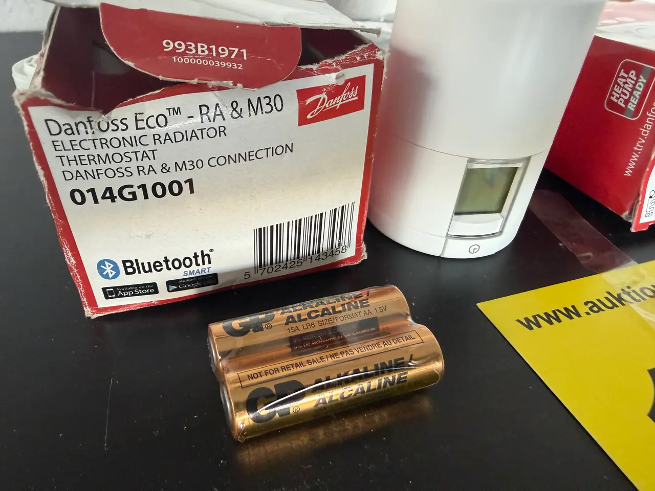 Billede 2 - 2 stk Danfoss termostater med Bluetooth og Click MOMSFRI