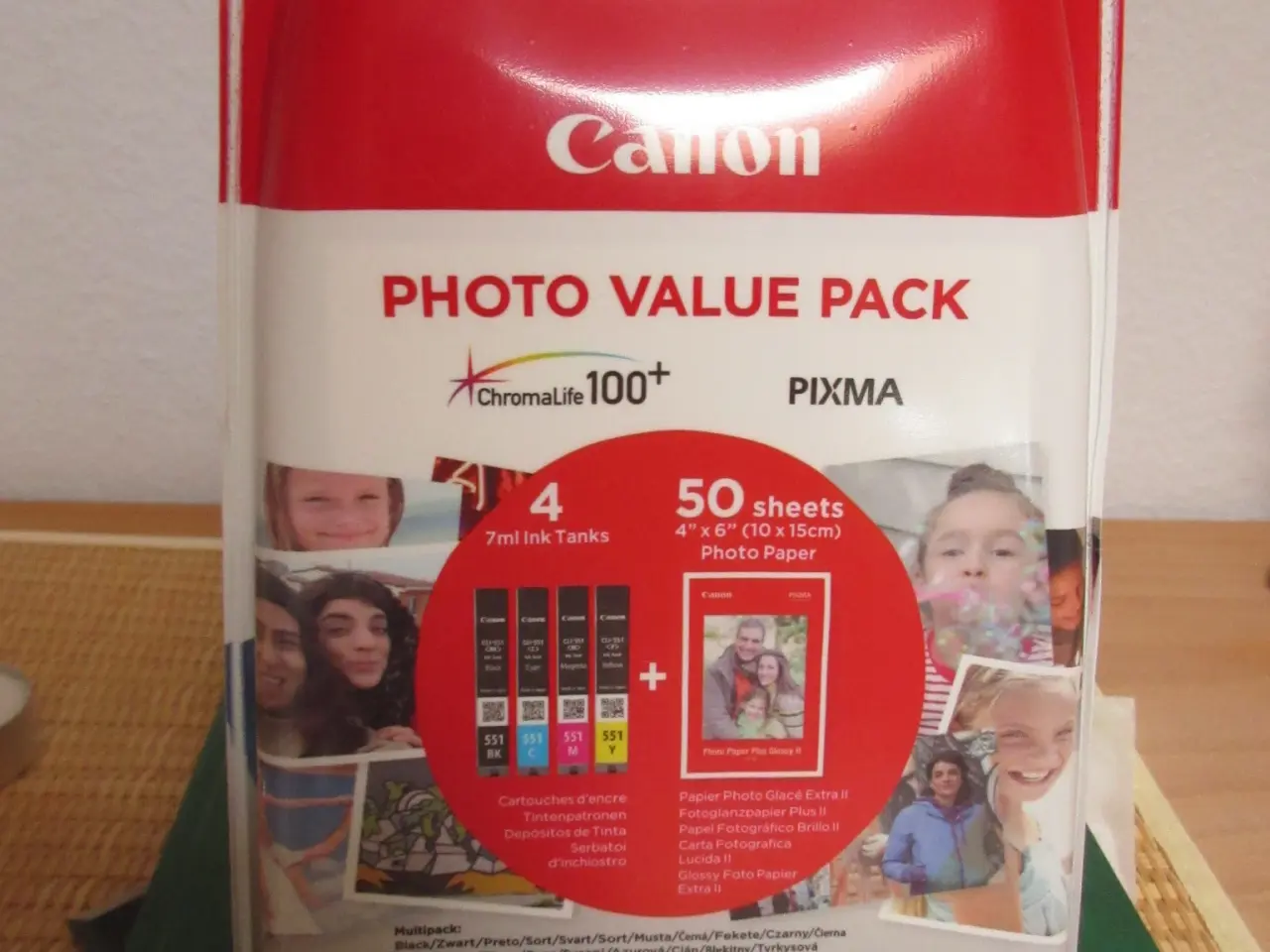 Billede 1 - Sæt Canon printer patroner 551 