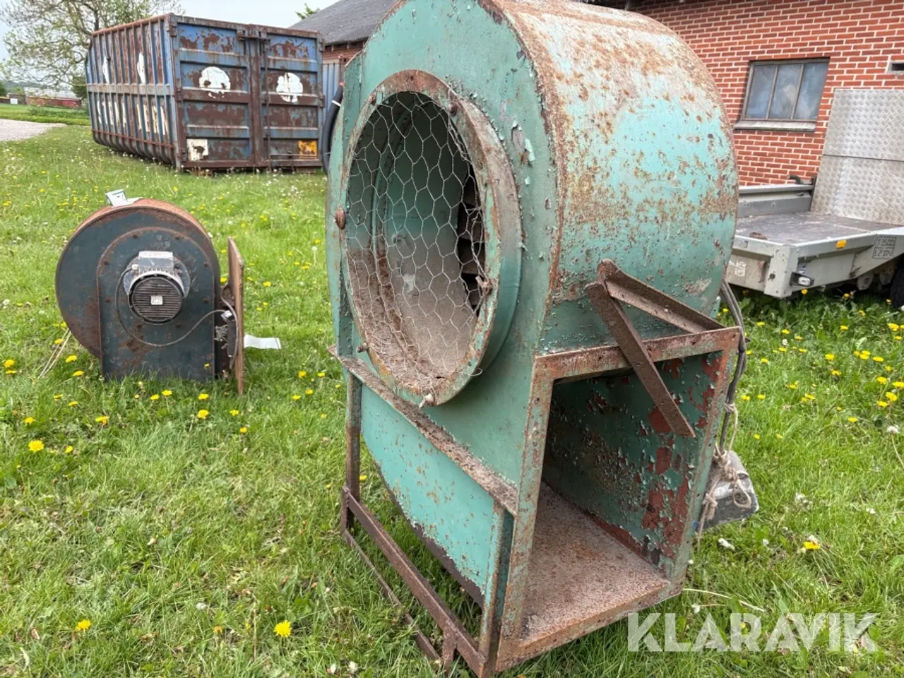 Billede 2 - Blæser til plantørring af korn ??650 72277