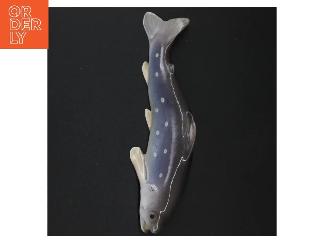 Billede 4 - Porcelænsfisk fra Bing & Grøndahl (str. 23 x 7 cm)