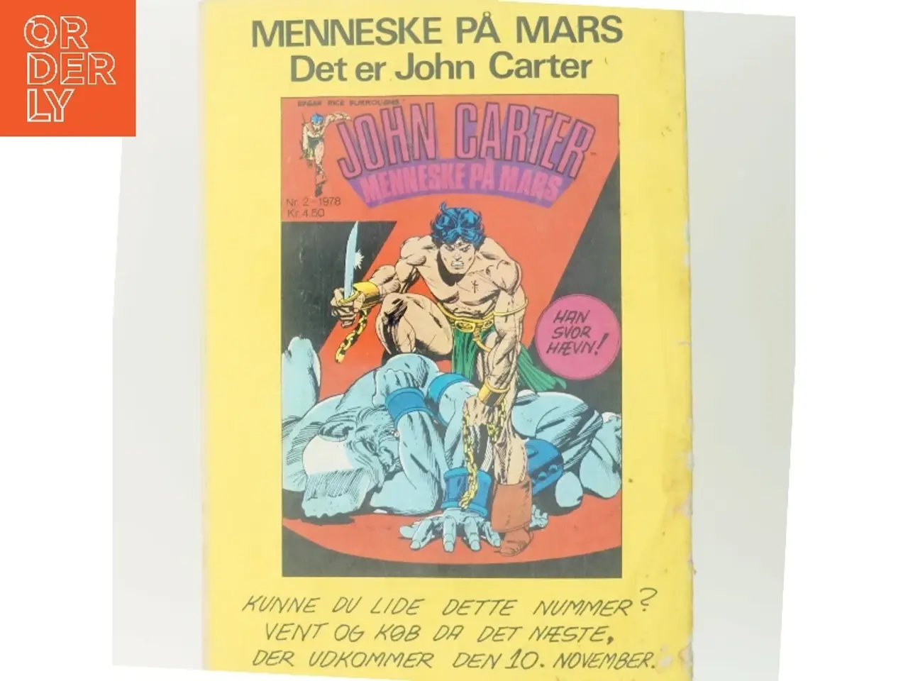 Billede 3 - John Carter: Menneske på Mars (Bog)