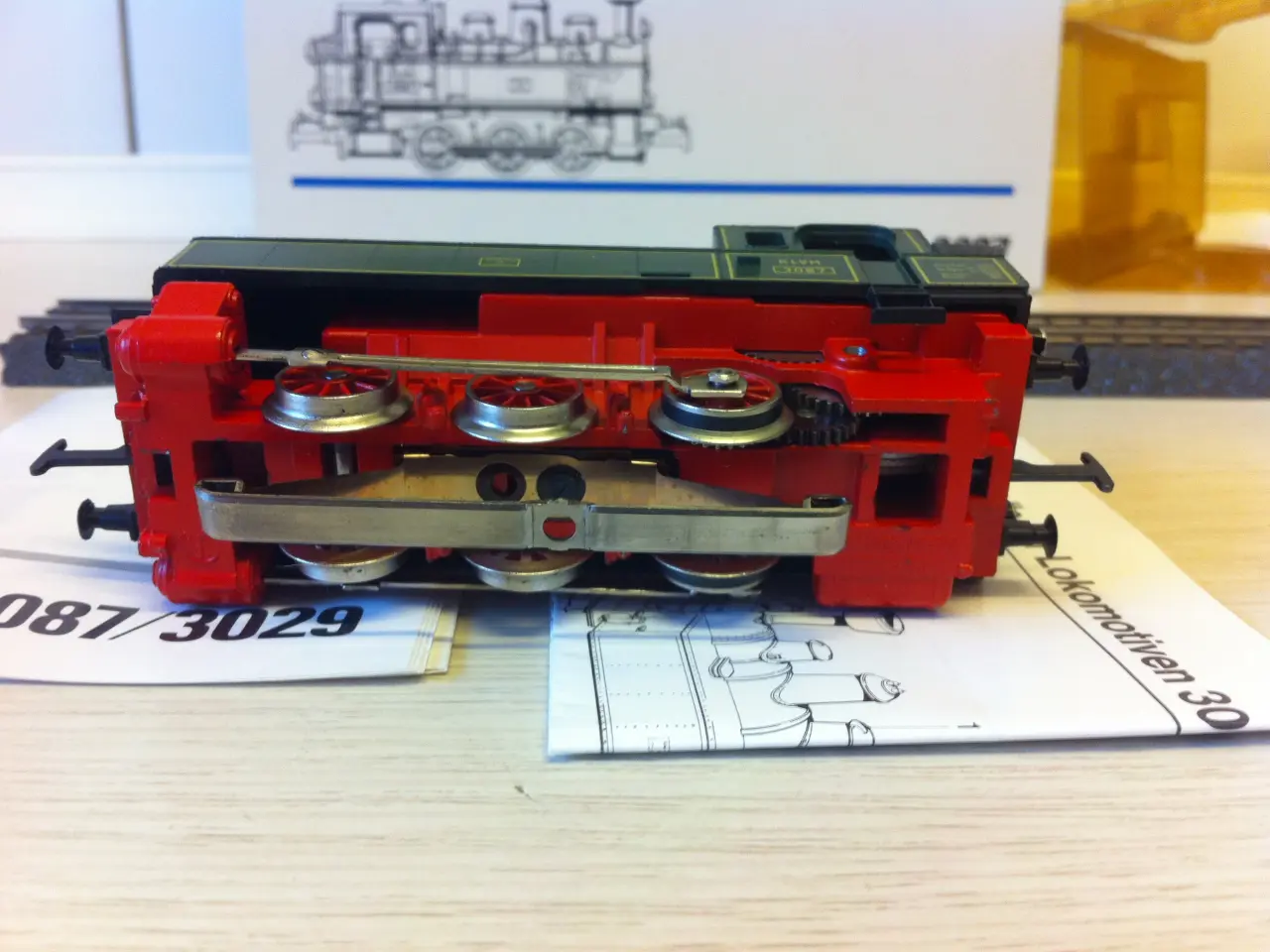 Billede 5 - Märklin KLVM 3087 analogt damplok (som nyt)