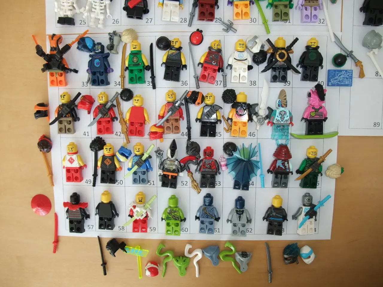 Billede 9 - Lego Ninjago Figurer