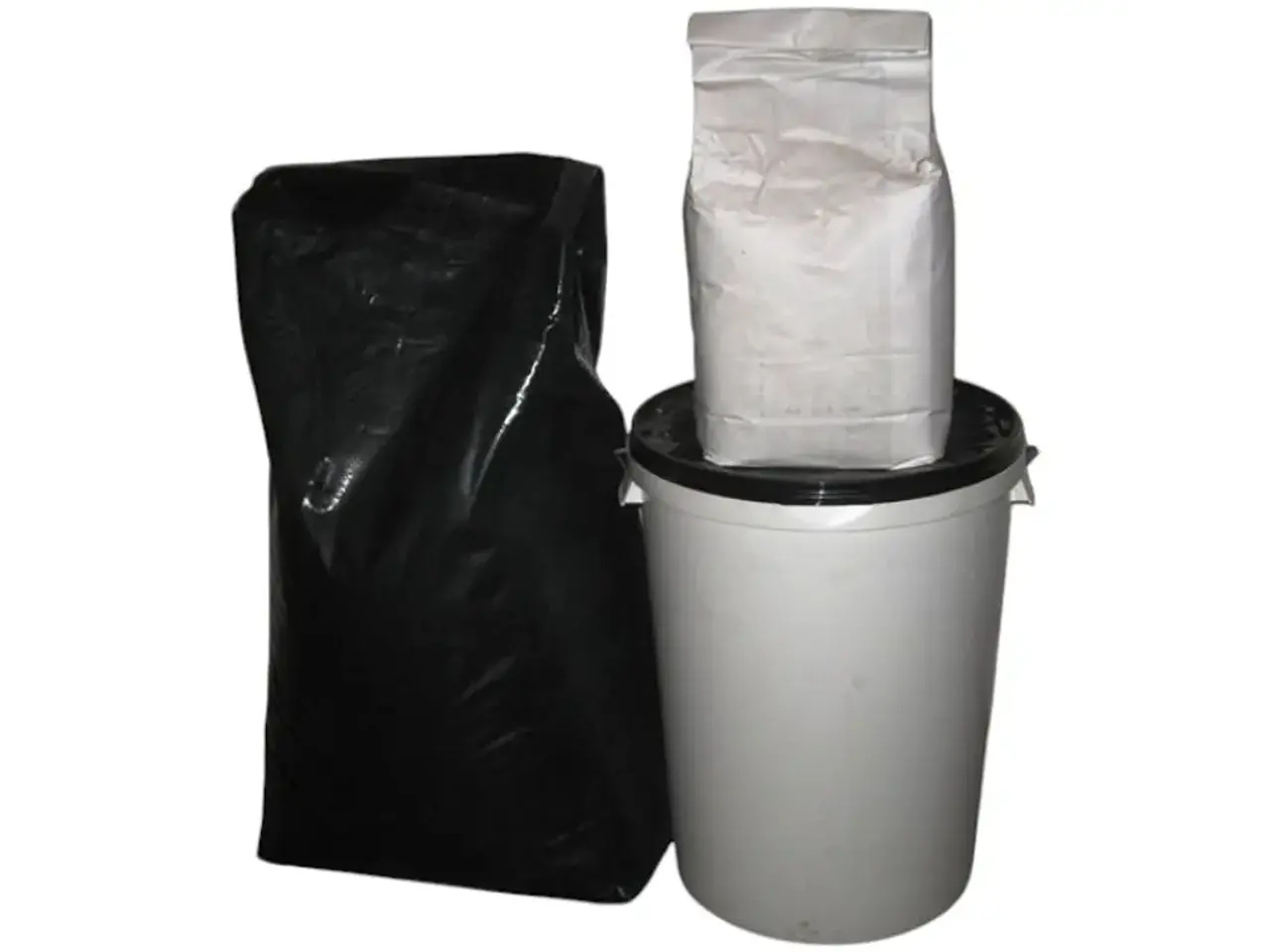 Billede 1 - Gummigulv, sort 1 portion 48kg
