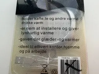 USB kopvarmer – holder din kaffe/te varm ☕