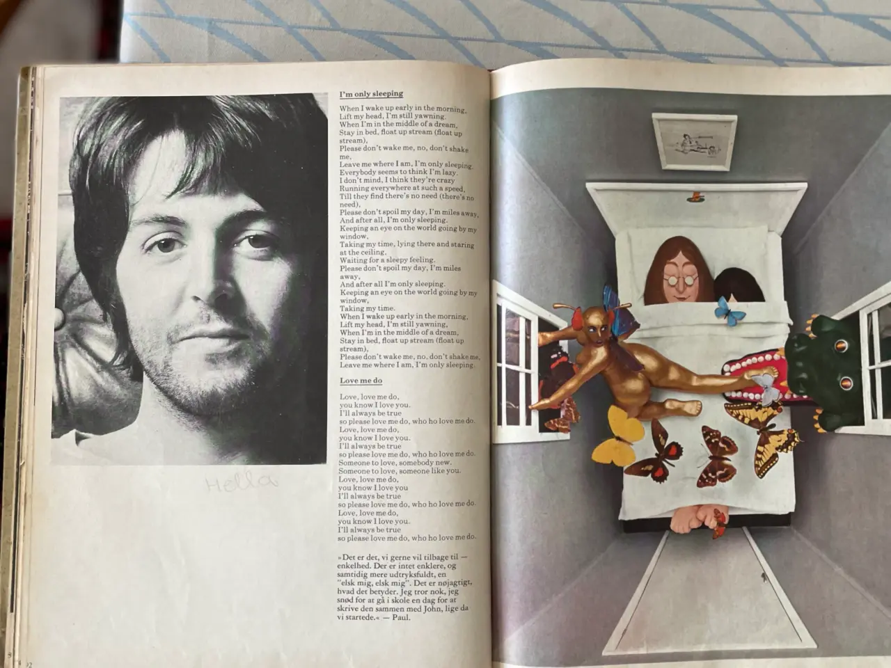 Billede 4 - The Beatles illustreret sangbog