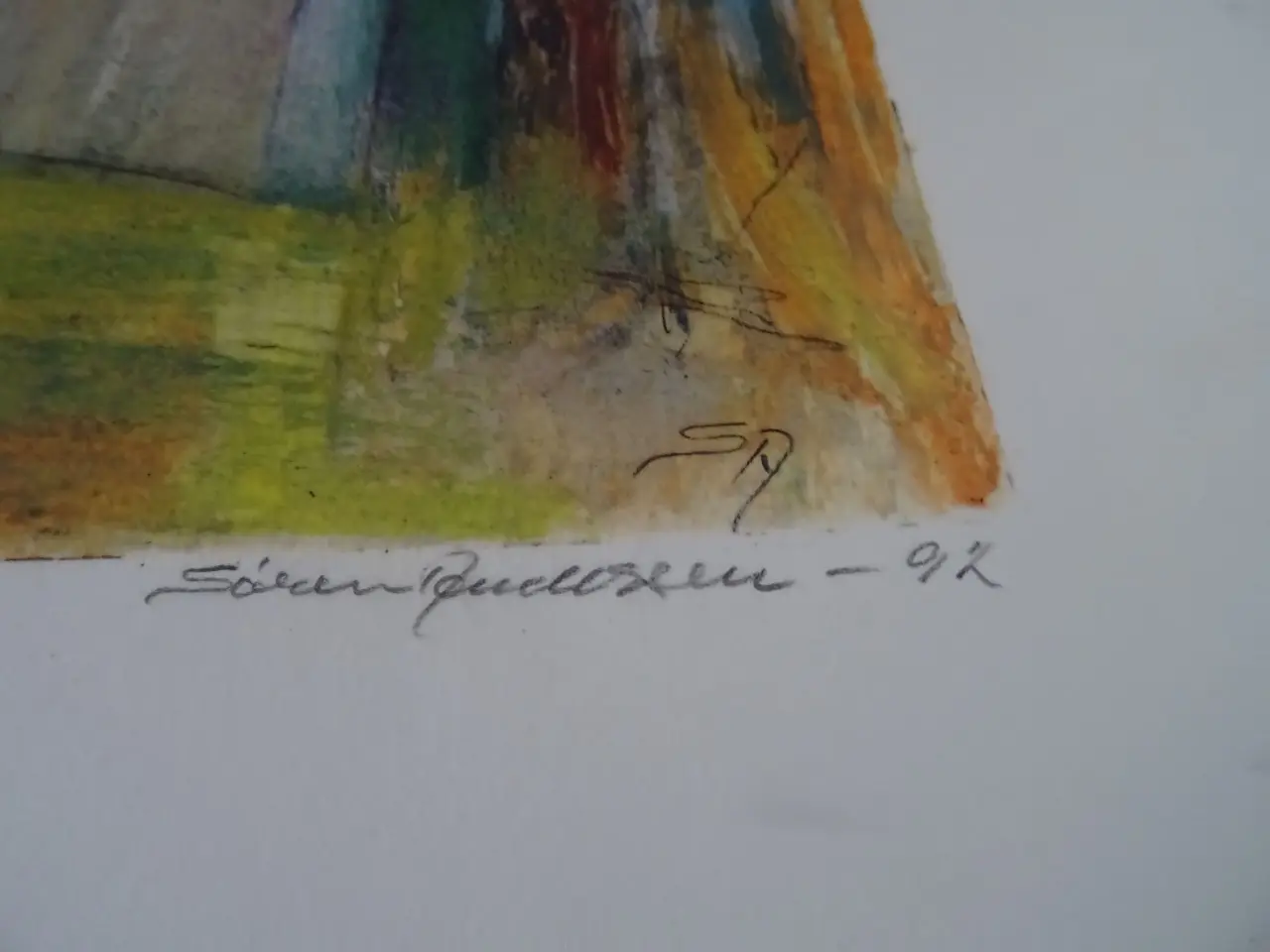 Billede 3 - Søren Andersen litografi 40*50 cm